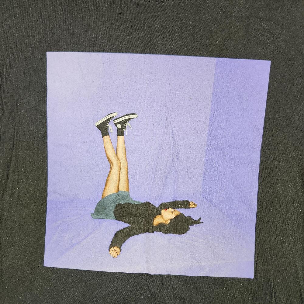 Olivia Rodrigo Shirt Mens Medium Black Bravado 2021 Photo Pop Music Graphic Logo